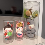 25cm35cm40cm Figure Display Box Large Cotton Doll Storage Box Transparent Acrylic Cosmetic Bottle St