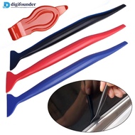 DIGIFOUNDER 3Pcs/4Pcs Car Wrap Micro Stick Squeegee Window Tinting Kit Corner Scraper Curves Slot Vi