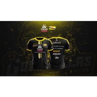 Brunei Esports Jersey Design for Wesg 2018-2019 Tshirt Microfiber Jersey