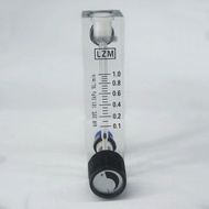 SPN 0.1-1lpm 0.2-2lpm 0.3-3lpm 0.5-5lpm 1-10lpm Lzm-4t Air Panel Flowmeter Rotameter With Valve Push