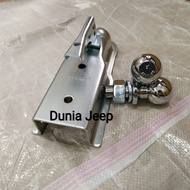 COUPLER ANHANG SET HITCH BALL 2 INCH BOLA TOWING