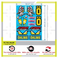 LOGO STICKER MOTORCYCLE M69 - COLLECTION DECAL