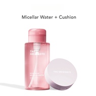 The Originote 2in1 High Cover Serum Cushion + Micellar water Makeup Base with a light texture on the