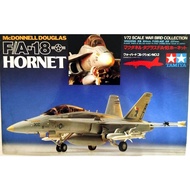 Tamiya 1/72 Scale Aircraft Assembly Model Kit FA-18 HORNET