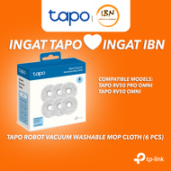 TP-Link Tapo RVA310 Robot Vacuum Washable Mop Cloth (6 Pcs)  For Tapo RV50 Pro Omni & Tapo RV50 Omni