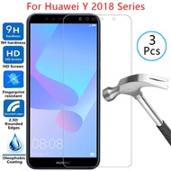 case for huawei y5 lite y6 y7 prime pro y9 2018 cover tempered glass on y 5 6 7 9 5y 6y 7y 9y phone coque bag huawey huwei hawei