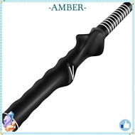 AMBER Golf Club Grip, Black Universal Golf Swing Training Grip,  Left-Handed Right-Handed Golf Grip 