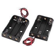 3 Slots AAA Wired Battery Holder Box DIY Rechargeable Battery Case