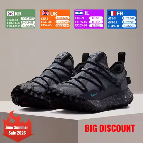 Nike Men's ACG Mountain Fly Outdoor Anti-Slip Durable Fashionable Versatile Cushioned Hiking Running