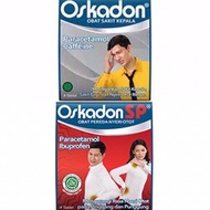 Oskadon strip 4 Tablets | Oskadon SP strip 4 tablets (medicine for headaches & muscle pain)