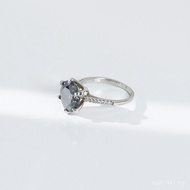 Cross-Border Ring Moissanite Hot Sale Fashion Round European American E-Commercial Moissanite Six-Cl