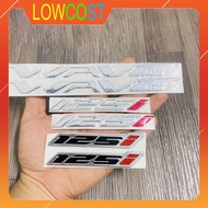 WAVE stamp set with number 125i for WAVE 125i, FUTURE 125i, FU LED car fairings, replacement parts W