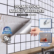 ZoomPack 30X60CM Kitchen Wall Sticker Waterproof Bathroom Self Adhesive Wallpaper Dapur Wall Paper K