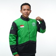 Jaket GOJEK GARUDA GO TO Terbaru Waterproof Nyaman Digunakan