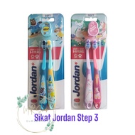 Jordan Twinpack Twin Pack Step 3 Kids Toothbrush for 6-9 Years