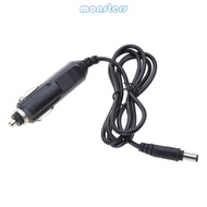 Mon 12V Car Cigarette-lighter Male Power Supply Charger to for DC5 5x2 1mm Plug Cab