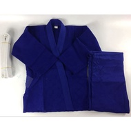 Judo Gi Judo BJJ Jujitsu martial art uniform set with pants and belt - Blue