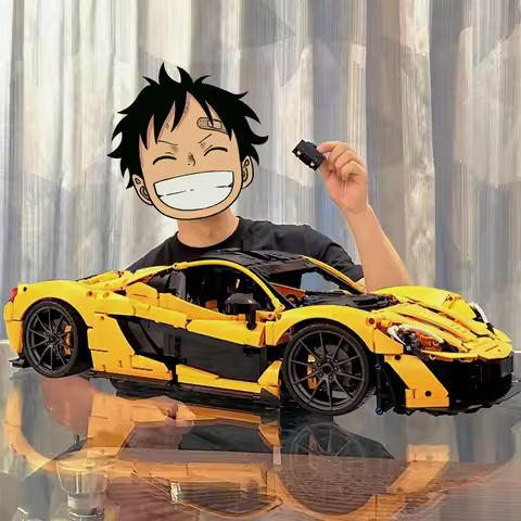 3893Pcs Technical Building Blocks Compatible 42172 McLaren P1 Moc Bricks Model for Adults Sports Car