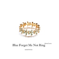 BLUE FORGET ME NOT Ring