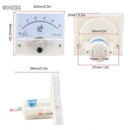 Mihosg ERYUE 85C1 DC0-50UA Pointer Ampere Meter for Electrical Accessory Accurate Measurement Equipm