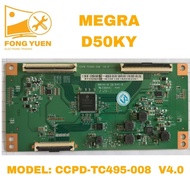 MEGRA TV TCON BOARD D50KY (Version-2)