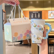 montigo tyson tumbler original exchange gift idea For Girls Birthday Gift Good-looking Tulip Ceramic