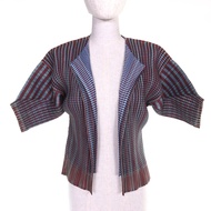 全新 △ 三宅一生PLEATS PLEASE PP14-JO162 全印花疊層設計無扣短袖開襟顏色3 日本製造 正品 女款