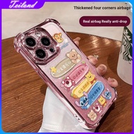 Four Corners Electroplating Princess Happy Suitable for Samsung s24plus Phone Case s23ultra Soft fe/