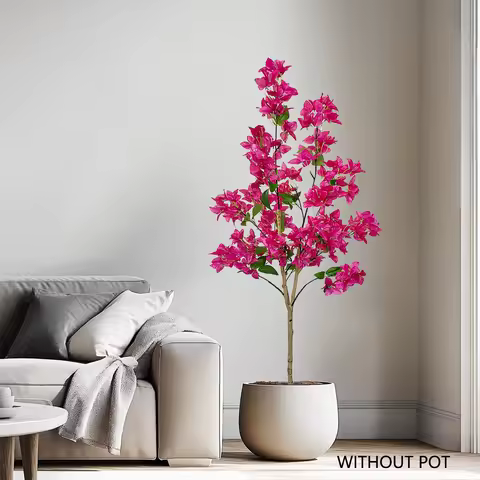 140-165CM Artificial Eucalyptus Plant banyan tree Branch morden house indoor bougainvillea fake plan