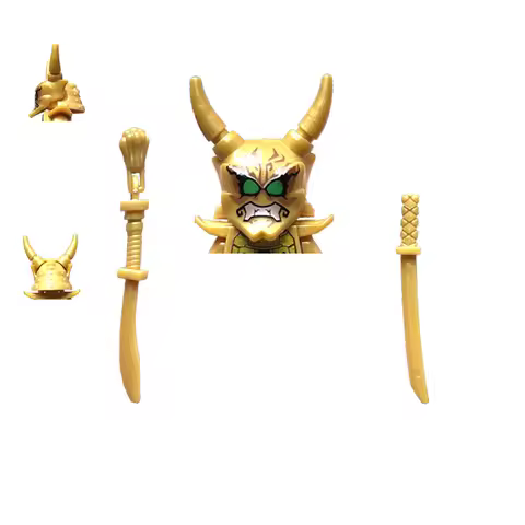 Ninja Building Blocks Lloyd Ghost Form Four Arms Plus Garmadon Minifigures Educational Toys for Boys