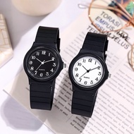 Leather rubble Men Watch student watch Quartz Waterproof Watches QQ design sport kid watch