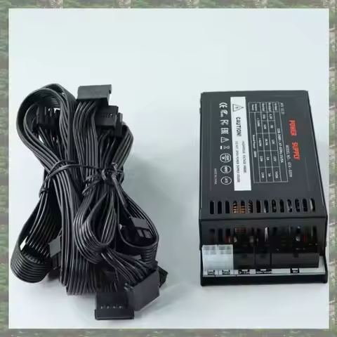 New 600W ENP-7660B 1U Flex ATX Full Modular Power Supply Unit For K39 Mini ITX Game Case, 110-264V