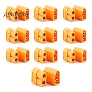 10Pair  XT-60 Male Female Connectors Plugs T Plug Rc Drone Airplane Car Accessories Replacement for 
