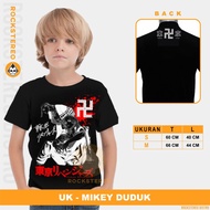 Baju Kaos Anak Tokyo Revengers Mikey Duduk