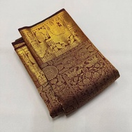 MK1443 SAREE FABRIC TYPE: BANARASI SOFT SILK SAREE Indian Saree