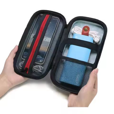 Storage Organizer hard drive Hard Drive Power Bank Adapter Accessories Phone bag case for Anker,ROMO
