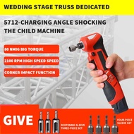 12V Lithium Battery Rechargeable Angular Impact Screwdriver Electric Wrench 90° Rechargeable Impact 