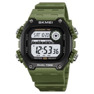 SKMEI 2126 Top Digital Mens Waterproof Electronic WristWatches Fashion PU Band Sports Watch (50mm)