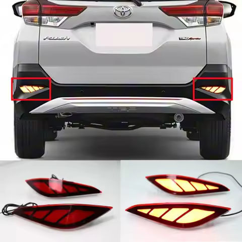 For Toyota Rush 2018 LED Rear Bumper Light,brake light/rear-end collision prevention light