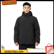 ELGINI E16214 Jaket Windbreaker Bertopi Tahan Air S-XXL | Hooded Windbreaker Water-Resistant