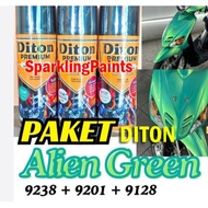 DITON ALIEN GREEN 3KLG PAINT PACKAGE 400ML (9238 9201 9128)