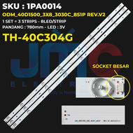 Backlight TV PANASONIC 40 Inch TH-40C304G ODM-40D1500-3X8-3030C-8S1P REV.V2