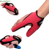 BLAZESKY 2 Fingers Protector Non-Slip Glove Fishing Tools Fishing Tackle Supplies Fishing Accessory 