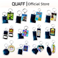 VIP Exclusive Link QUAFF DIY Acrylic Photo Insert Keychain 670 PCS