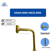 GOLD 6616 TABLE SINK WATER FAUCET