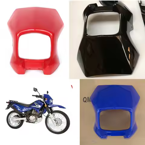 Motorcycle Head Light Cover for Suzuki Qingqi of GS200 GXT200 QM200GY(A/B) 200cc Dirtbike Wind-Shiel