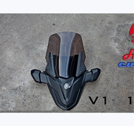 ครอบหน้า พร้อมชิว Nmax 2020 -2024 มีชิวให้เลือก 3 แบบ