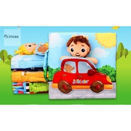 Jollybaby Cloth Book Cute Attractive 2D 3D Soft Chewable Book