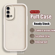 For OnePlus Nord CE 5G EB2101 EB2103 Skin-sensation Soft Silicone Puff Case Camera Protection Anti-F