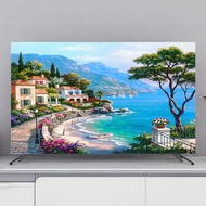European Custom pattern modern New Style High-End tv cover Cloth  lace  smart tv dust flat screen monitor protection hanging desktop LCD Chinese style animation /24 32 37 40 42 43 47 48 49 50 52 55 60 65 75 80inch101830